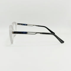 DITA Frosted Geometric Acetate Frames