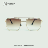 Pradaa - 29739 - Metal - Double Bridge - Hexgonal shape - Sunglasses