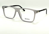 Boss - ZH02 - Acetate - Square - Transparent Gray - Eyewear