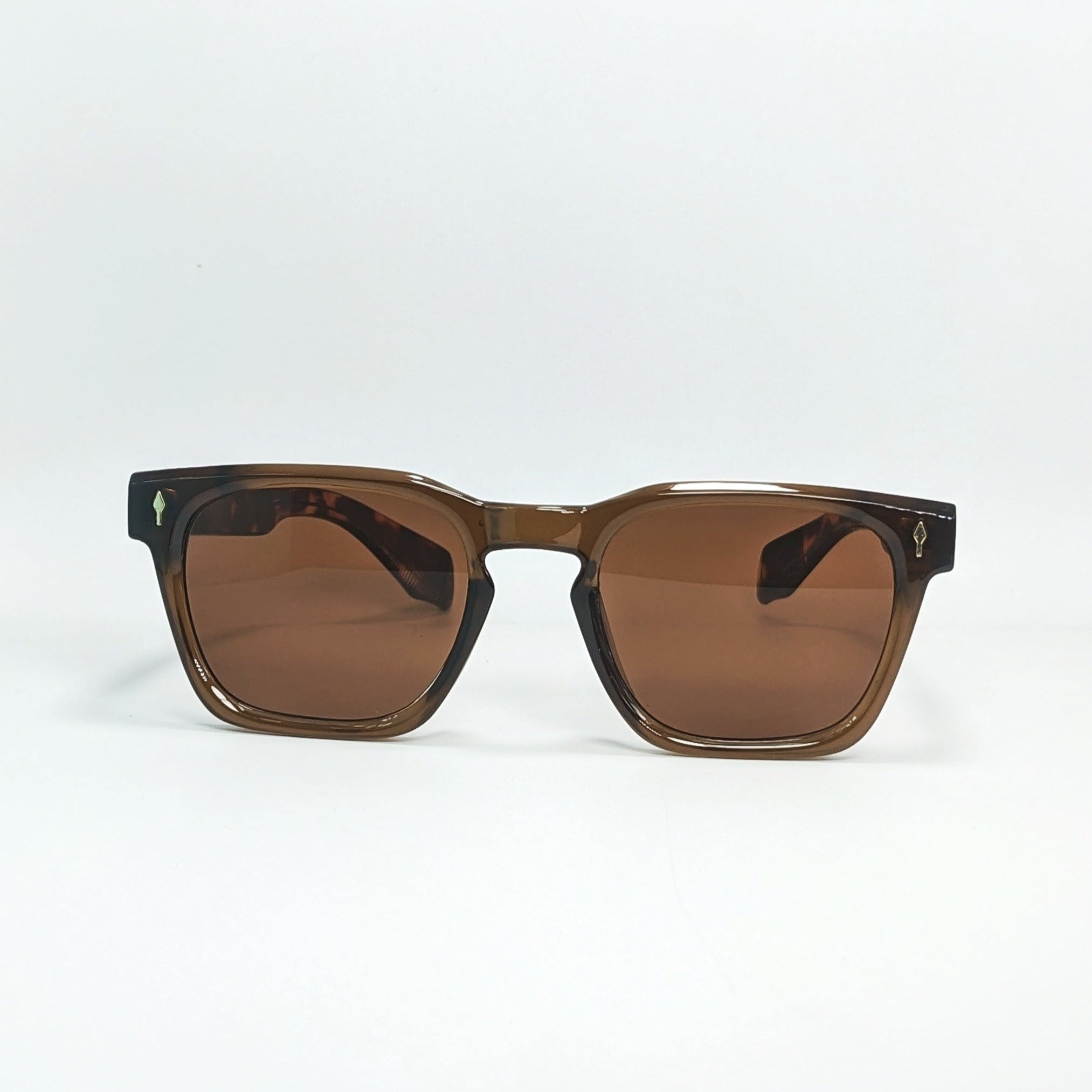 Classic Tortoiseshell Rectangular Sunglasses