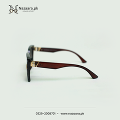 Balenciagaa - 10652 - Acetate - Brown Shade- Square - Sunglasses