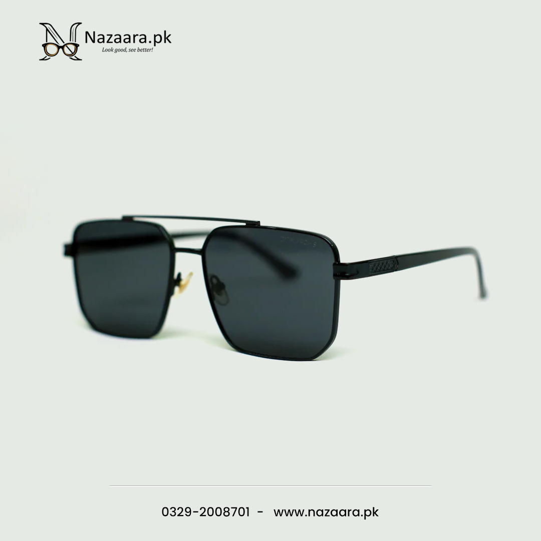Dita - CF58353 - Metal - Black - Sqaure shape - Sunglasses