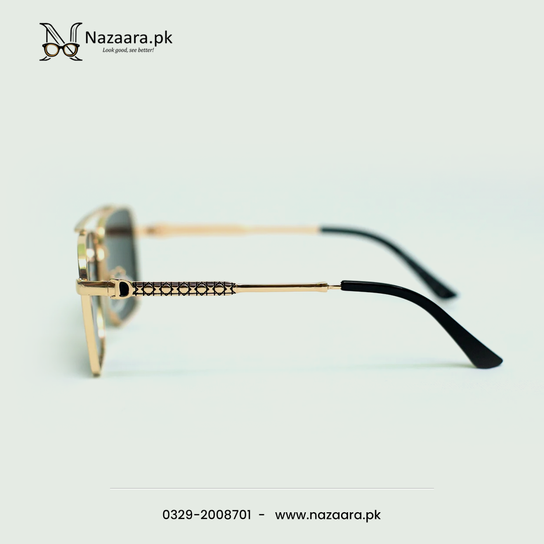 Diorr - MZ1008 - Metal - Sqaure shape - Sunglasses