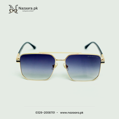 Dita - CF58353 - Metal - Double Shade - Sqaure shape - Sunglasses