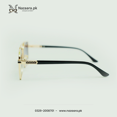 Dita - CF58353 - Metal - Double Shade - Sqaure shape - Sunglasses