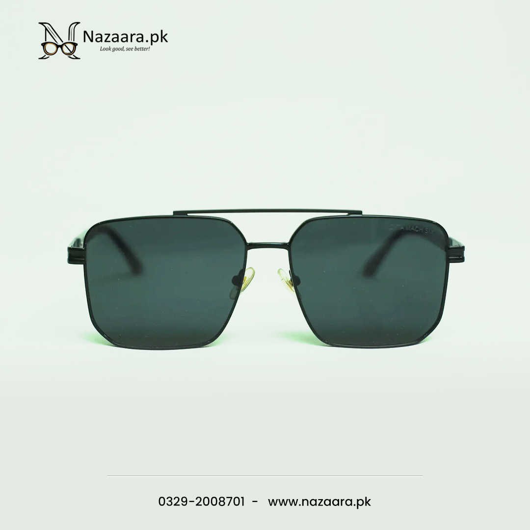 Dita - CF58353 - Metal - Black  Shade - Sqaure shape - Sunglasses
