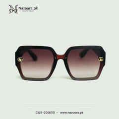 Guccii - 10673 - Acetate - Square Shape - Sunglasses
