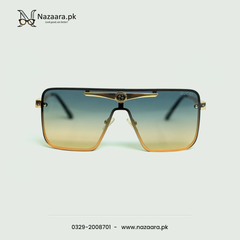 Guccii - 58371 - Metal - Sqaure Shape - Sunglasses