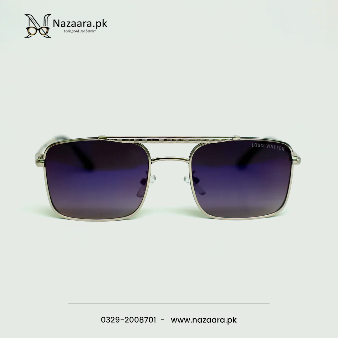 LV Atitude - H5597 - Metal - Blue murcurry shade - Sunglasses