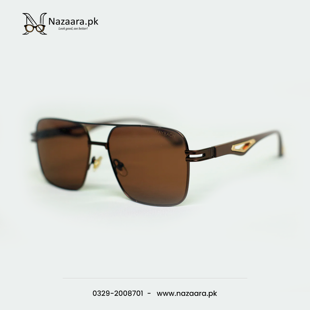 May-bach - CF58344 -  Metal - Brown - Sunglasses
