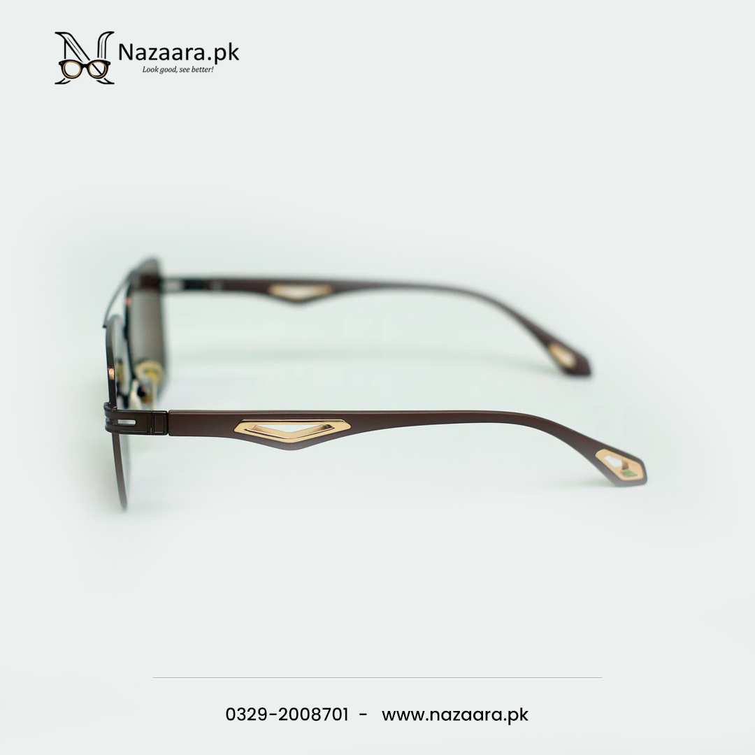 May-bach - CF58344 -  Metal - Brown - Sunglasses