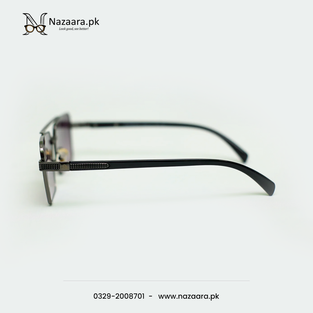 May-bach - CF56047 - Metal - Wine Shade - Square shape - Sunglasses