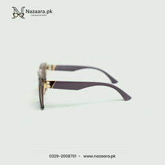 Balenciagaa - 10652 - Acetate - Transparent Brown - Square Shape - Sunglasses