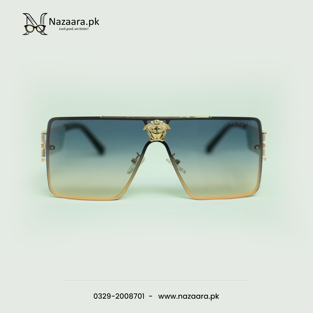 Versacee - 2A615 - Metal - Double Shade - Square shape - Sunglasses