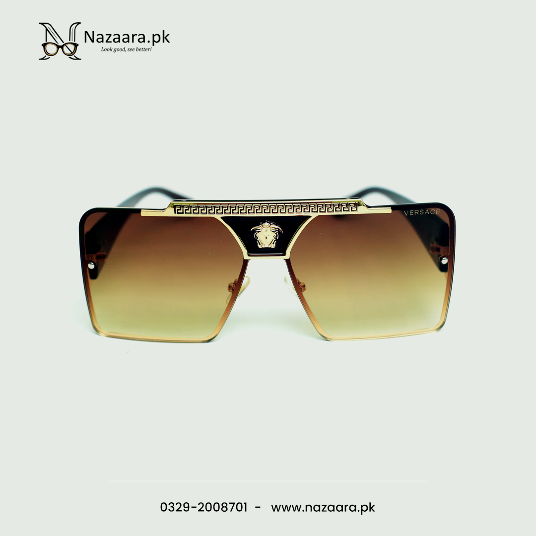 Versacee - 58361 - Metal - Sqaure Shape - Sunglasses