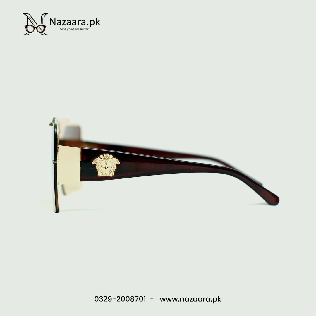 Versacee - 58361 - Metal - Sqaure Shape - Sunglasses