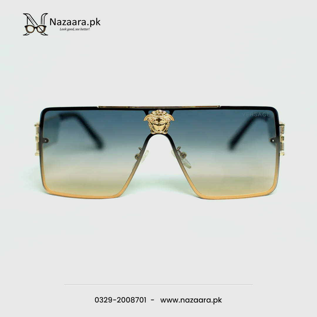 Versacee - 2A615 - Metal - Double Shade - Square shape - Sunglasses