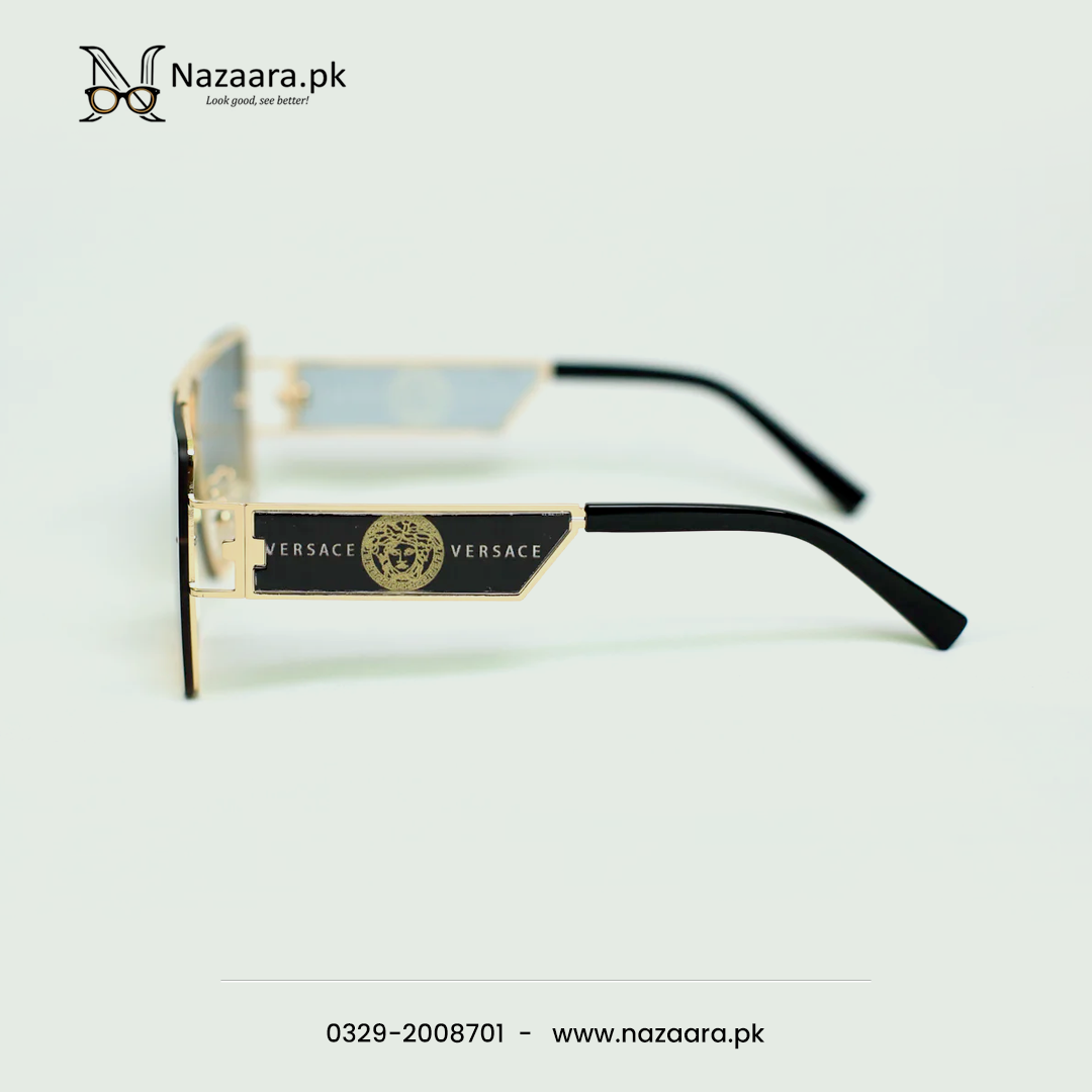 Versacee - 2A615 - Metal - Double Shade - Square shape - Sunglasses